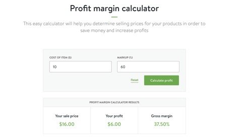 Profit Margin Calculator