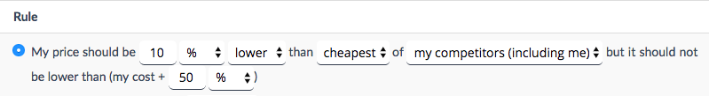 Dynamic Pricing Prisync