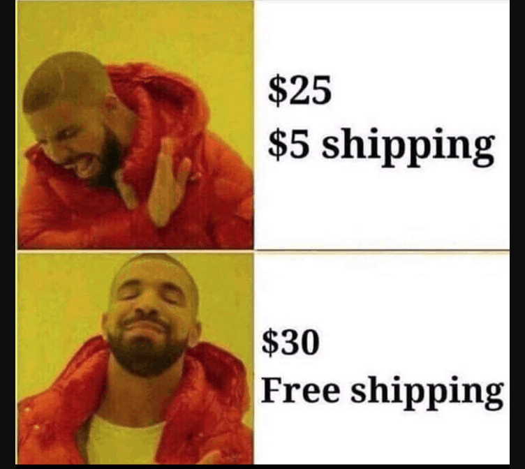 free shipping meme