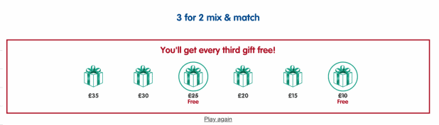 Christmas campaign gifts