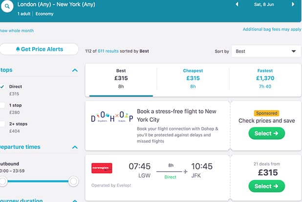 Flight Tickets Dynamic Pricing