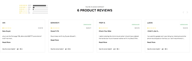 6 Product Reviews