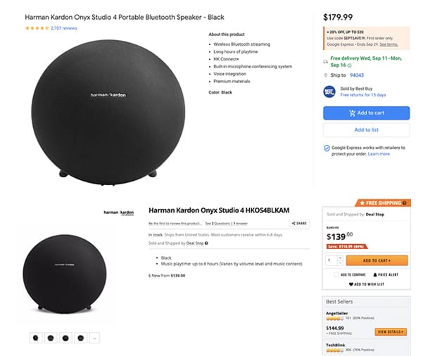 Harman Kardon Price Comparison