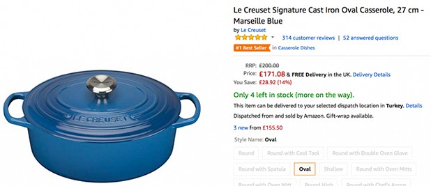 Le Creuset Amazon