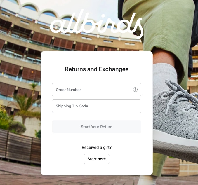 allbirds refund policy