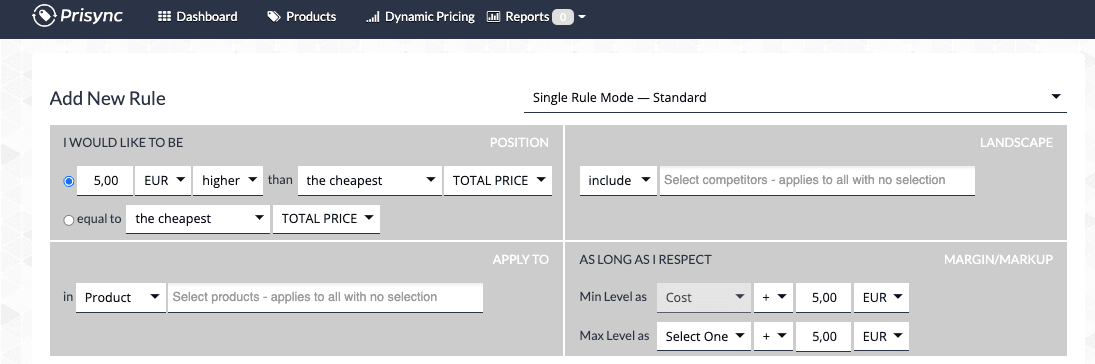 dynamic pricing for Channel-based panel