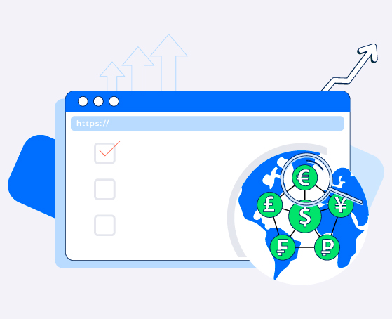 Worldwide site and currency coverage by Prisync