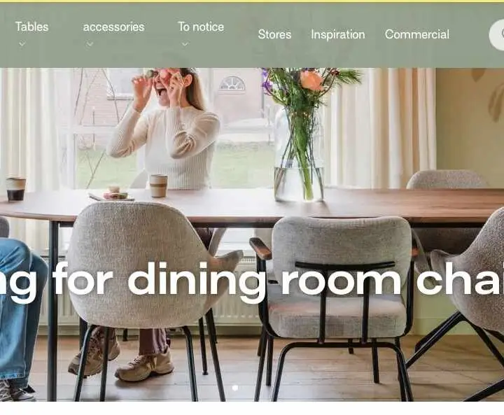 hellochair webpage image