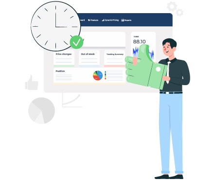 save time with price monitoring
