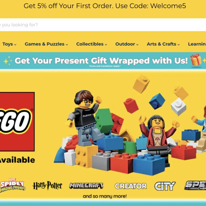 Booghe Toys website