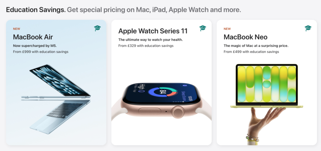 apple segment pricing