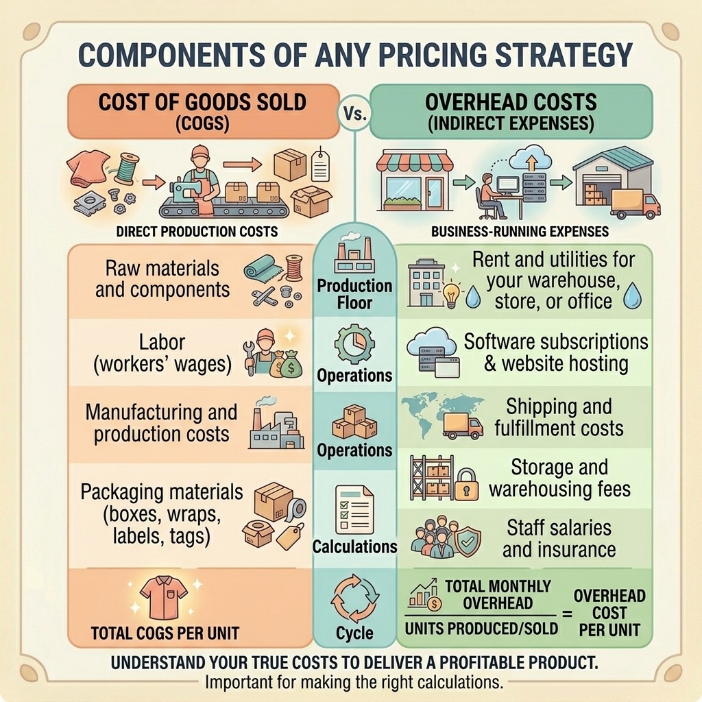 pricing strategy components