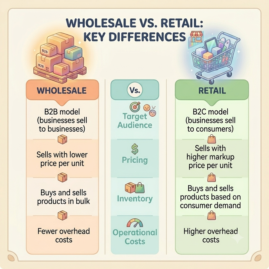wholesale vs retail