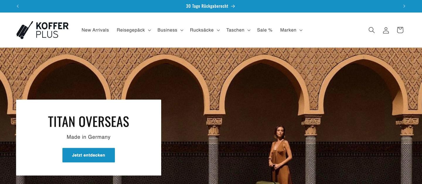 KOFFER-PLUS.COM website
